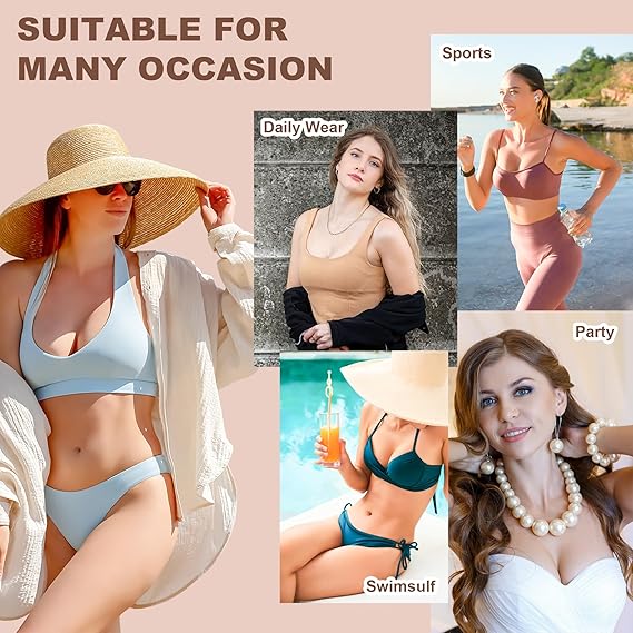 Glamroxio™ Push-Up Sticky Breast Size up Pads